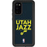 NBA Utah Jazz Standard - Black Galaxy S20 Waterproof Case