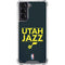 NBA Utah Jazz Standard - Black Galaxy S21 5G Clear Case