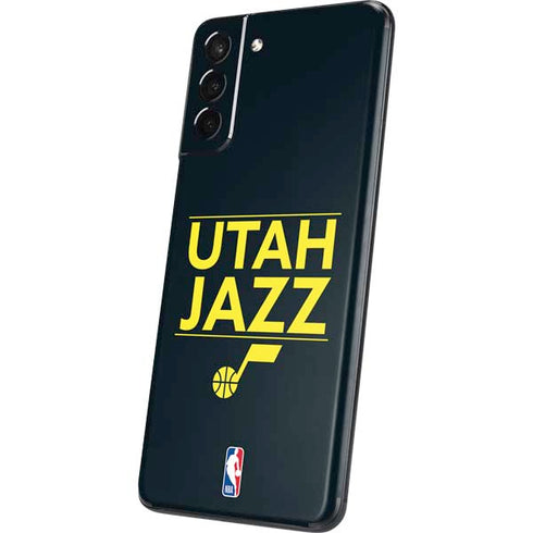 NBA Utah Jazz Standard - Black Galaxy S21 5G Skin