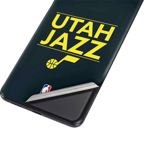 NBA Utah Jazz Standard - Black Galaxy S21 5G Skin