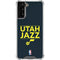 NBA Utah Jazz Standard - Black Galaxy S21 FE Clear Case
