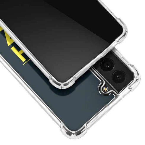 NBA Utah Jazz Standard - Black Galaxy S21 FE Clear Case