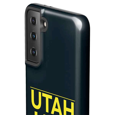NBA Utah Jazz Standard - Black Galaxy S21 FE Pro Case