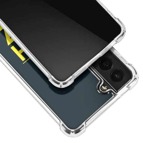 NBA Utah Jazz Standard - Black Galaxy S21 Plus 5G Clear Case