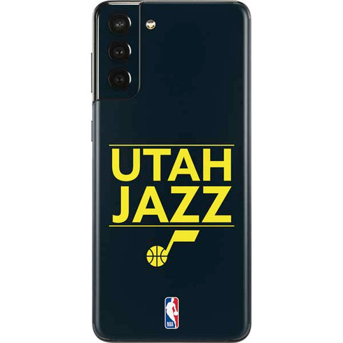 NBA Utah Jazz Standard - Black Galaxy S21 Plus 5G Skin