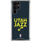 NBA Utah Jazz Standard - Black Galaxy S22 Ultra Clear Case