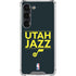 NBA Utah Jazz Standard - Black Galaxy S23 Clear Case