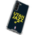 NBA Utah Jazz Standard - Black Galaxy S23 Clear Case