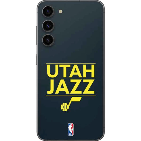 NBA Utah Jazz Standard - Black Galaxy S23 Plus Skin
