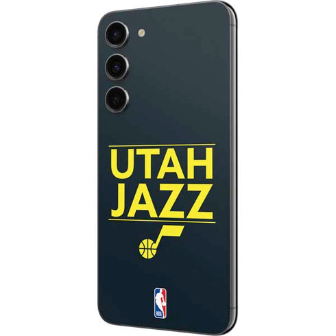 NBA Utah Jazz Standard - Black Galaxy S23 Plus Skin