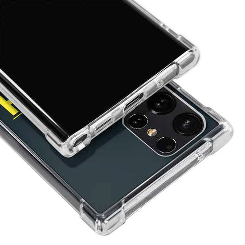 NBA Utah Jazz Standard - Black Galaxy S23 Ultra Clear Case