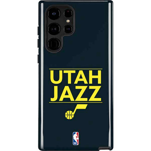NBA Utah Jazz Standard - Black Galaxy S23 Ultra Pro Case