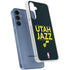NBA Utah Jazz Standard - Black Galaxy S24 Clear Case