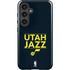 NBA Utah Jazz Standard - Black Galaxy S25 Impact Case