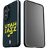 NBA Utah Jazz Standard - Black Galaxy S25 Impact Case