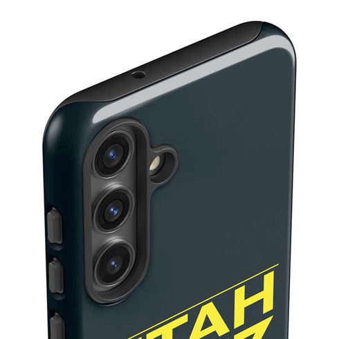 NBA Utah Jazz Standard - Black Galaxy S25 Plus Impact Case