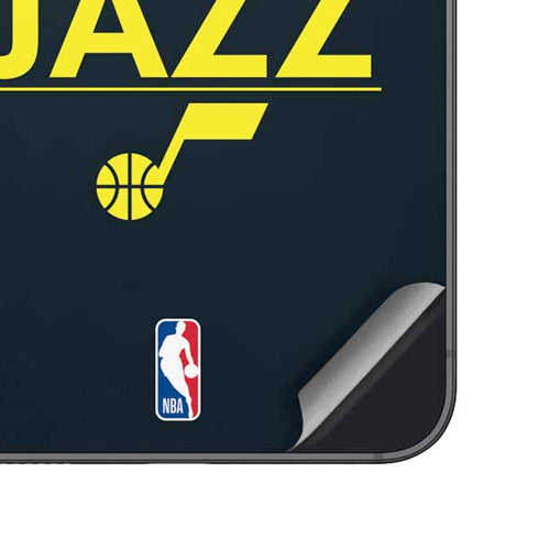 NBA Utah Jazz Standard - Black Galaxy S25 Plus Skin