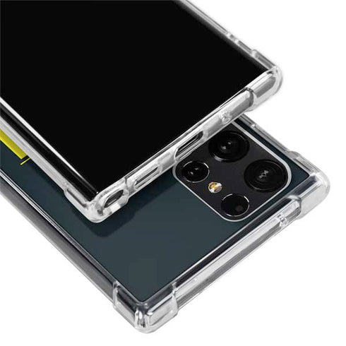 NBA Utah Jazz Standard - Black Galaxy S24 Ultra Clear Case