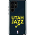 NBA Utah Jazz Standard - Black Galaxy S25 Ultra Impact Case