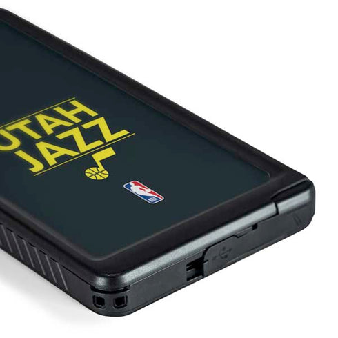 NBA Utah Jazz Standard - Black Galaxy S24 Ultra Waterproof Case