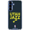 NBA Utah Jazz Standard - Black Galaxy S25 Plus Clear Case
