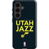 NBA Utah Jazz Standard - Black Galaxy S26 Impact Case