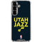 NBA Utah Jazz Standard - Black Galaxy S26 Plus Clear Case