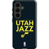 NBA Utah Jazz Standard - Black Galaxy S26 Plus Impact Case