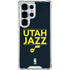 NBA Utah Jazz Standard - Black Galaxy S26 Ultra Clear Case