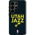 NBA Utah Jazz Standard - Black Galaxy S26 Ultra Impact Case