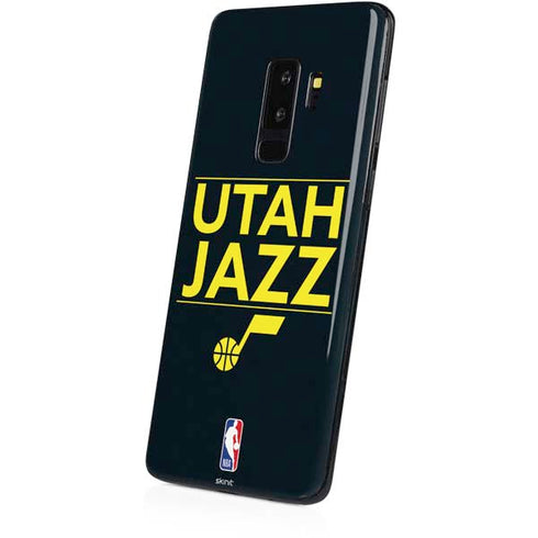 NBA Utah Jazz Standard - Black Galaxy S9 Plus Skin