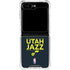 NBA Utah Jazz Standard - Black Galaxy Z Flip5 5G Clear Case