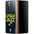 NBA Utah Jazz Standard - Black Galaxy Z Fold2 5G Skin