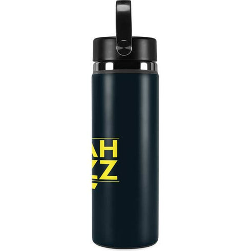 NBA Utah Jazz Standard - Black Hydro Flask 20oz Wide Mouth Skin