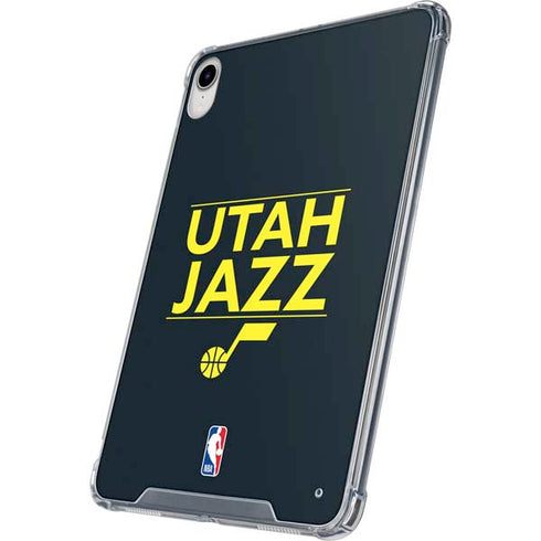 NBA Utah Jazz Standard - Black iPad 11th Gen (2025) Clear Case