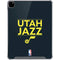 NBA Utah Jazz Standard - Black iPad Pro 12.9in (2020) Clear Case