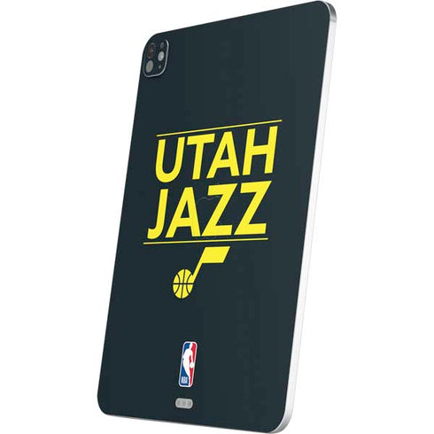 NBA Utah Jazz Standard - Black iPad Pro 13in M4 (2024) Skin