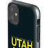 NBA Utah Jazz Standard - Black iPhone 11 Impact Case