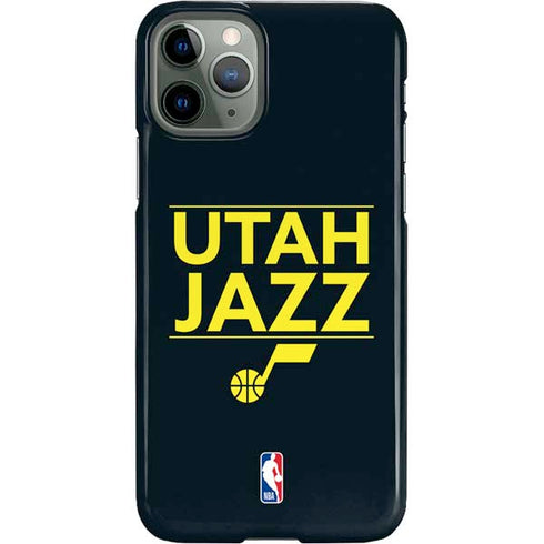 NBA Utah Jazz Standard - Black iPhone 11 Pro Lite Case