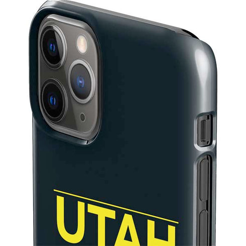 NBA Utah Jazz Standard - Black iPhone 11 Pro Lite Case
