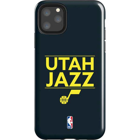 NBA Utah Jazz Standard - Black iPhone 11 Pro Max Impact Case