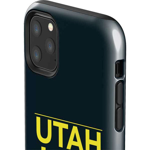 NBA Utah Jazz Standard - Black iPhone 11 Pro Max Impact Case