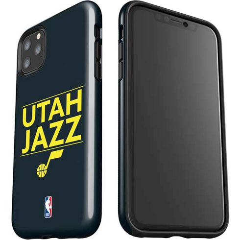 NBA Utah Jazz Standard - Black iPhone 11 Pro Max Impact Case