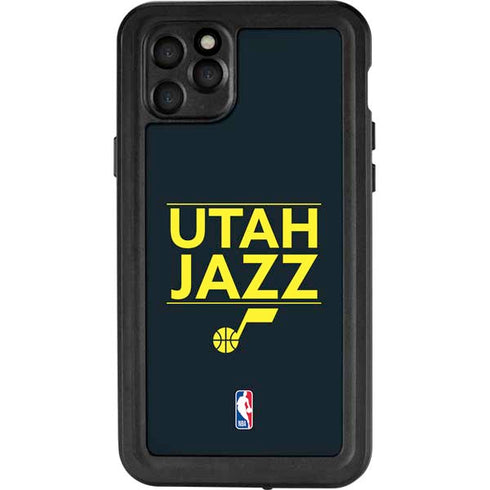 NBA Utah Jazz Standard - Black iPhone 11 Pro Max Waterproof Case