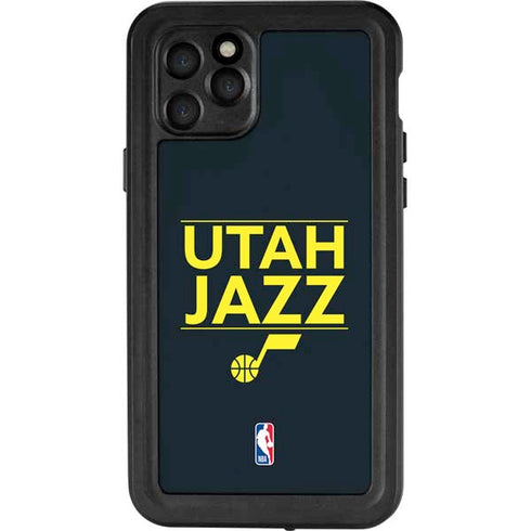 NBA Utah Jazz Standard - Black iPhone 11 Pro Waterproof Case