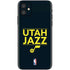 NBA Utah Jazz Standard - Black iPhone 11 Skin