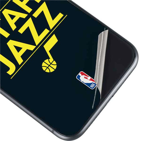 NBA Utah Jazz Standard - Black iPhone 11 Skin