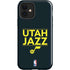 NBA Utah Jazz Standard - Black iPhone 12 Impact Case