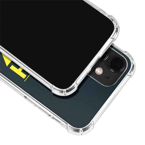 NBA Utah Jazz Standard - Black iPhone 12 Mini Clear Case
