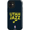 NBA Utah Jazz Standard - Black iPhone 12 Mini Impact Case